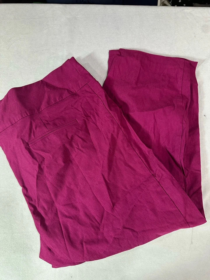 Pantalones para mujer Ashley Stewart color rosa talla 20  Foto 1 de 4