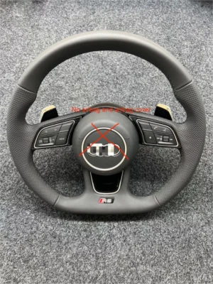 Audi flat bottomed sports steering wheel , models A3A4A5A6A7A7Q3Q5Q7 - Image 1 of 4