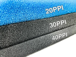 Bio Sponge Filter Media Pad Cut-to-fit Foam upto 40" for Aquarium Fish Tank Pond - Picture 1 of 17