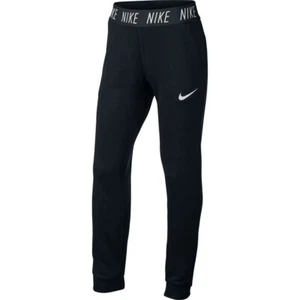 Nike Girl's Dri-Fit Core Studio Pants Black/White Size M BNWT - Picture 1 of 4