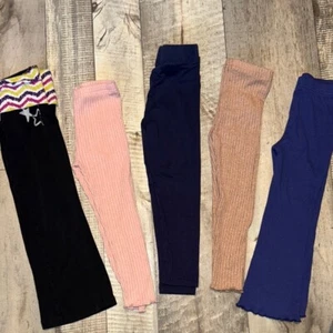 GIRL LEGGINGS LOT- size 4/5 - Picture 1 of 12