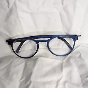 OVVO 3084 Blue Birch White Oak Titanium Handmade Eyeglass Frame 49/21/140 - Picture 1 of 4