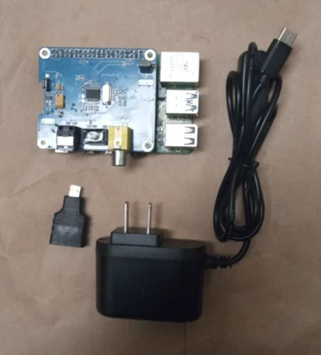 Raspberry Pi 4 Model B, 4GB DDR4 RAM with HIFI DiGi+ Digital Sound Card + extras - Image 1 of 4