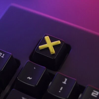 X Symbol ESC R4 Keycap Zinc Alloy Keycap for Cherry MX Mechanical Keyboard - Image 1 of 4