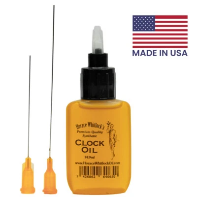 Horace Whitlock’s Clock Oil – Best Clock Lubricant for All Clocks & Electronics - Image 1 of 4