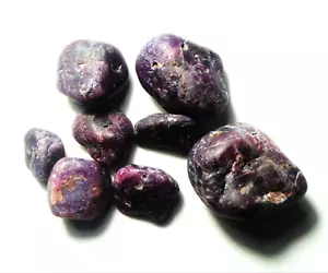 100cts river worn Ruby Sapphire specimen rough India # 15 - Picture 1 of 1