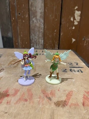 Disney Figures Tinkerbell Pixie Fairies Action Figures Peter Pan Play Set - Image 1 of 4
