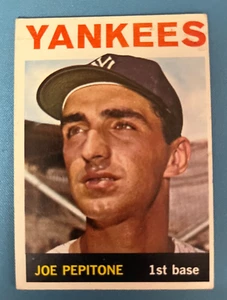 1964 Joe Pepitone Topps #360 New York Yankees EX+ J27 - Picture 1 of 2