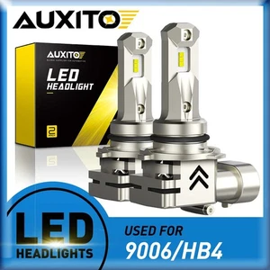10S AUXITO Xenon White 6000K 9006 HB4 LED Headlight Low Beam Bulbs Fit For Chevy - Picture 1 of 8