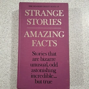 Readers Digest Book of Strange Stories Amazing Facts Hardcover 1975 - Picture 1 of 10