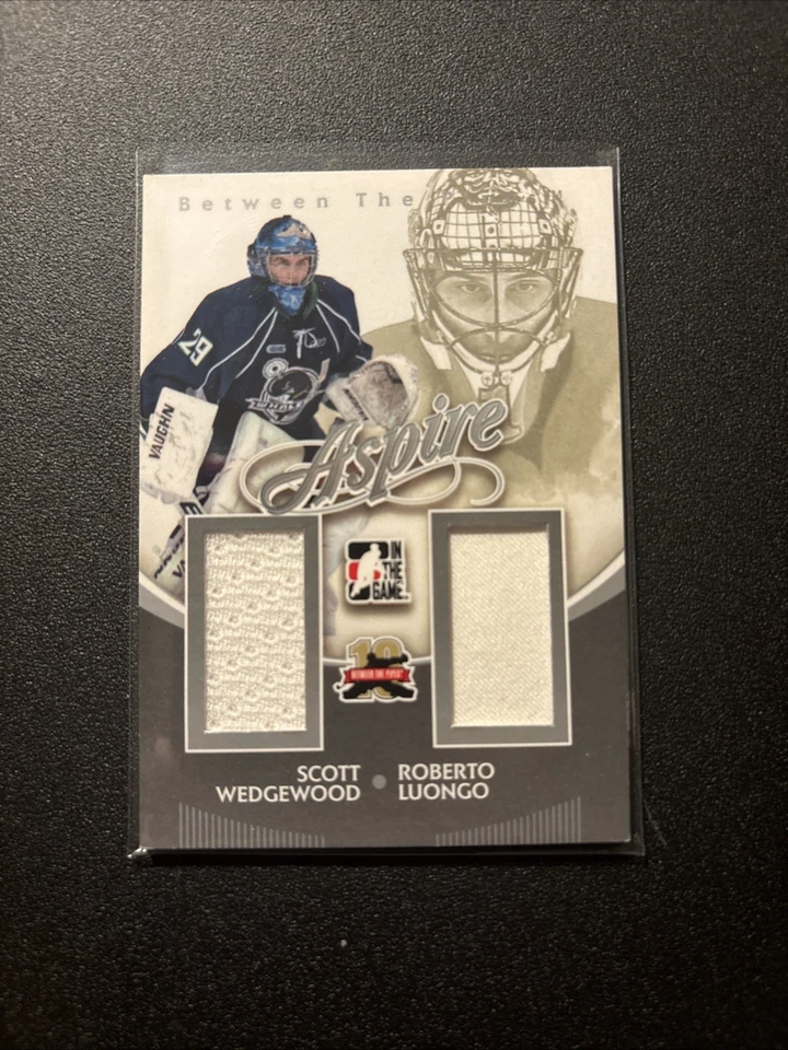 2011 11-12 Between The Pipes Aspire Jerseys Silver Wedgewood / Luongo - Image 1 of 1