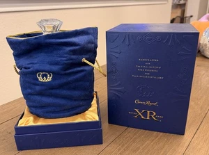 Crown Royal XR Blue LaSalle EXTRA SELTEN - leere Flasche, Tasche und Box! - Bild 1 von 8