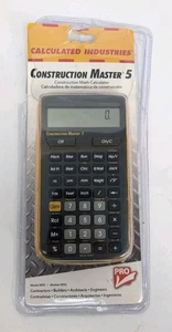 Calculated Industries 4050 Construction Calculator, 5 5/8 Lx3 In W - Picture 1 of 4