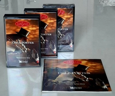 Cole Porter Night and Day 3x Cassette Tapes Set. Readers Digest 1996 Compilation - Image 1 of 4