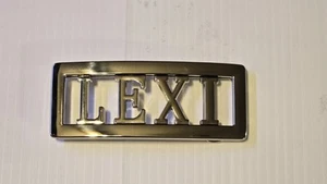 Hebilla de cinturón con nombre personalizada LEXI - Pon tu nombre o palabra en la hebilla - Imagen 1 de 1