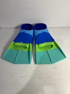 Kinder Schwimmflossen, kurze Kinderflossen Jugendschwimmflossen für Schoßschwimmen Zug... - Bild 1 von 7