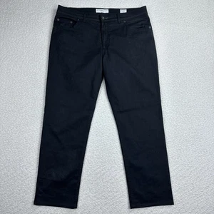 Pantalones Brax Para Hombre Talla 36x32 Cooper Elegante Calce Regular Gris Algodón Cinco Bolsillos - Imagen 1 de 11