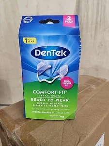 DenTek Nightguards, Comfort-Fit, Twin Pack - 2 nightguards, Sealed Brand New - Picture 1 of 2