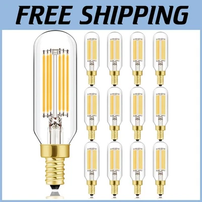 High CRI 3000K E12 Tube Bulb - Soft White 60W Equivalent - Image 1 of 4