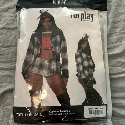 Disfraz Forplay Totally Buggin 552907 BKWM L 4 Piezas Conjunto Escolar Foto 1 de 3