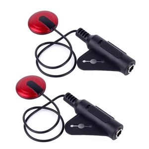 traderplus 2Pcs Piezo Contact Microphone Pickup for Guitar Violin Banjo Mando... - Picture 1 of 7