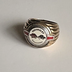 Corvette Ring Gr. 9,5 emailliert - Bild 1 von 11