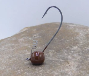 Plantilla cabeza temblorosa Finesse Big Bite 2/0 Mustad 32893 gancho - Imagen 1 de 29