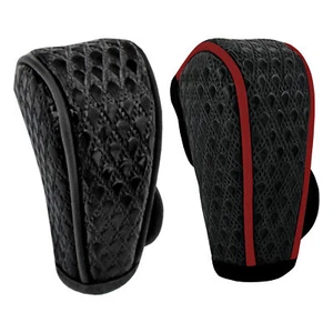 Leather Gear Shift Cover Gear Stick Shift Knob Protector Gear Shifter method - Picture 1 of 7