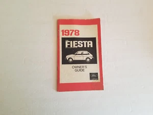 Ford Fiesta 1978 manual del dueño - Imagen 1 de 3