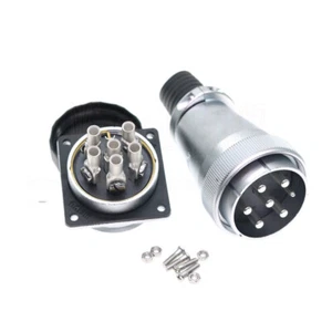WEIPU WS55 4pin 7pin 40pin 53pin 61pin Aviation Connector, Bulkhead Power Plug - Picture 1 of 13