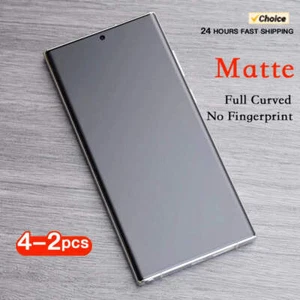 Matte Hydrogel Film For Samsung Galaxy S24 S23 S22 S21 S20 Ultra Plus No Fingerp - Bild 1 von 26