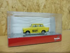 Herpa Trabant 601 S " Boom / 4. Saxon National Exhibition " Nr.430852 - Picture 1 of 1
