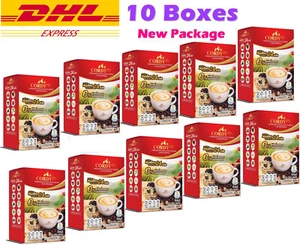 10X Cordy Plus Coffee Instant Powder Mix Vitamins Cordyceps Ganoderma Ginseng - Picture 1 of 7