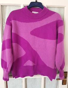 M&S AUTOGRAPH round neck wool blend jumper size 16 excellent - Picture 1 of 9