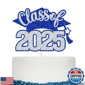 Class of 2025 Cake Topper, 2025 Graduation Cake Topper, Congrats Grad Party D - Picture 1 of 5
