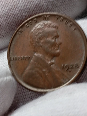 1928 D LINCOLN WHEAT CENT PENNY RED/BROWN AU/MS++  STUNNING M/47 Cover