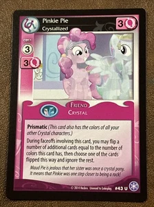 2014 My Little Pony Premiere Cards Enterplay Hasbro - Pinkie Pie #43 - Picture 1 of 2