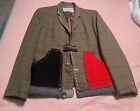 Crispina Ffrench Recycled Wool Art To Wear Jacket - Rare Find 41? Bust M/L