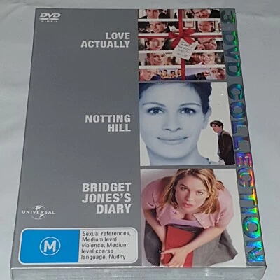 Love Actually / Notting Hill / Bridget Jones's Diary - 3 DVD Set - New & Sealed - image 1 of 2