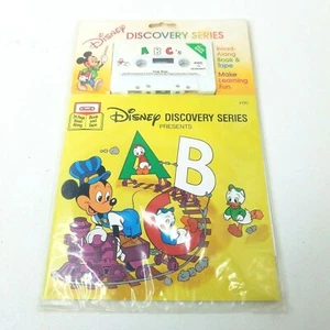 Vintage Walt Disneys Vorlesebuch & Kassette A B C NEU 1985 - Bild 1 von 2