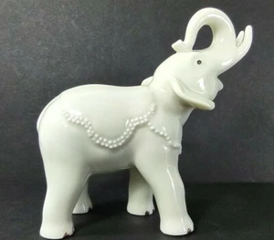 Circus Elephant Figurine w/ Ivory Gold Accent by Lenox Handcrafted in China - Picture 1 of 5