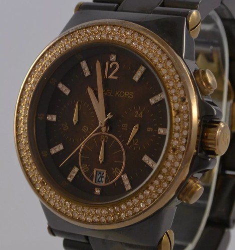 MICHAEL KORS MK5518 Orologio da donna cronografo acciaio inox e ceramica