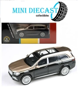 2020 MERCEDES-MAYBACH GLS 600 GOLD & BLACK 1:64 SCALE BY PARAGON PA-55303 - Afbeelding 1 van 5