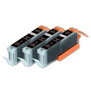 3 BLACK Quality Printer Ink for Canon CLI-251 CLI-251XL MG6620 MX922 iX6820 - Picture 1 of 1