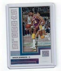 2017-18 Panini Status Basketball Symbols No.11 Magic Johnson Los Angeles Lakers - Picture 1 of 2