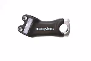 Kronos 1-1/8" 25.4mm Ahead Bike / Bicycle Handlebar Stem - Black & Silver - Picture 1 of 5