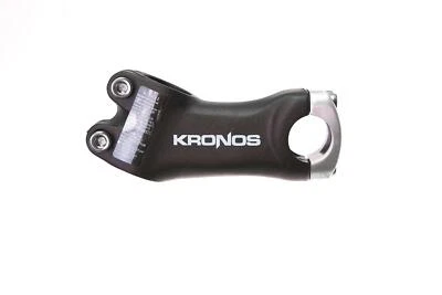 Kronos 1-1/8" 25.4mm Ahead Bike / Bicycle Handlebar Stem - Black & Silver - Image 1 of 4