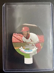 2021 TOPPS HERITAGE BOB GIBSON BASEBALL STARS BUBBLE GUM 13 OF 25 CARDINALS - Picture 1 of 2