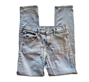 Pantalones de mezclilla Old Navy para mujer 16 gris karate tiro medio elásticos (talla 16 W28 L28) - Imagen 1 de 8