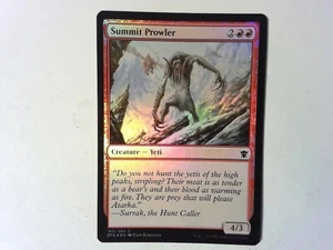 Foil Summit Prowler Dragons of Tarkir - Magic the Gathering MtG Red - Picture 1 of 2